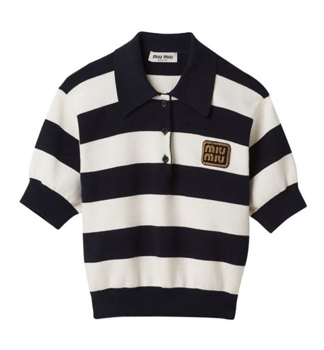 miu miu poloshirt|Modetrend 2024: Retro.